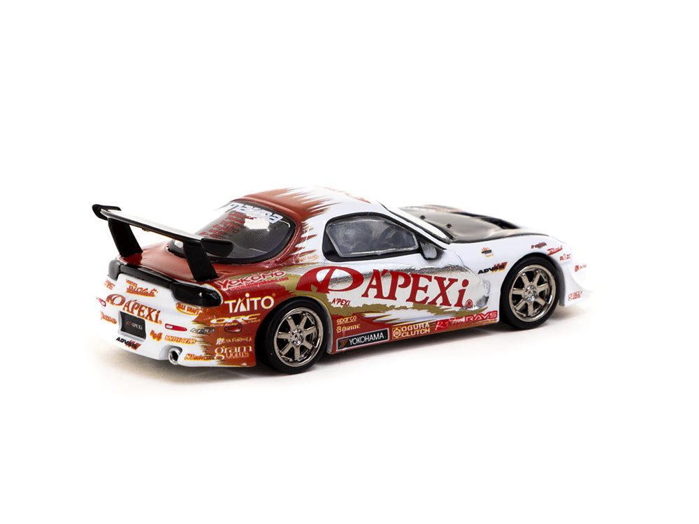 Tarmac Works 1/64 Apexi Stage-D Mazda RX7 FD3S - Diecast Toyz Australia