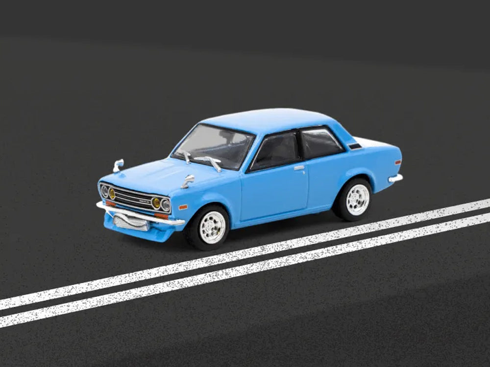 Tarmac Works 1/64 Datsun 510 Light Blue