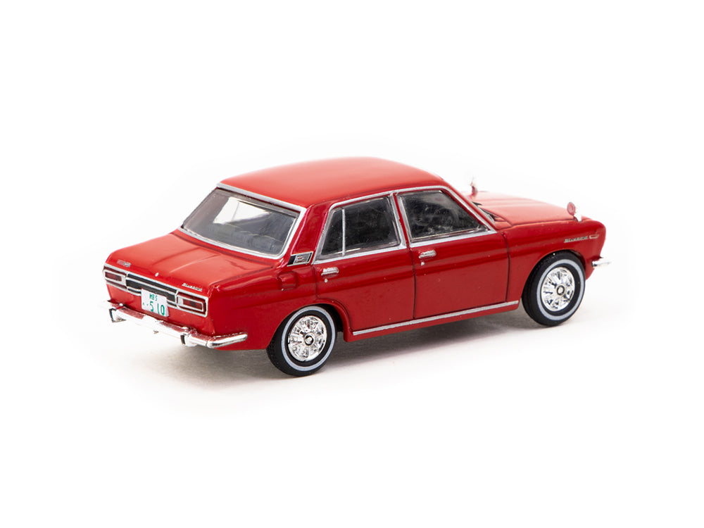 Tarmac Works 1/64 Datsun Bluebird 1600SSS P510 Red - Diecast Toyz Australia