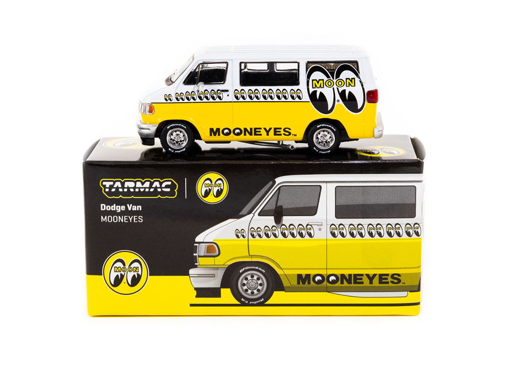 Tarmac Works 1/64 Dodge Van Mooneyes Livery - Diecast Toyz Australia