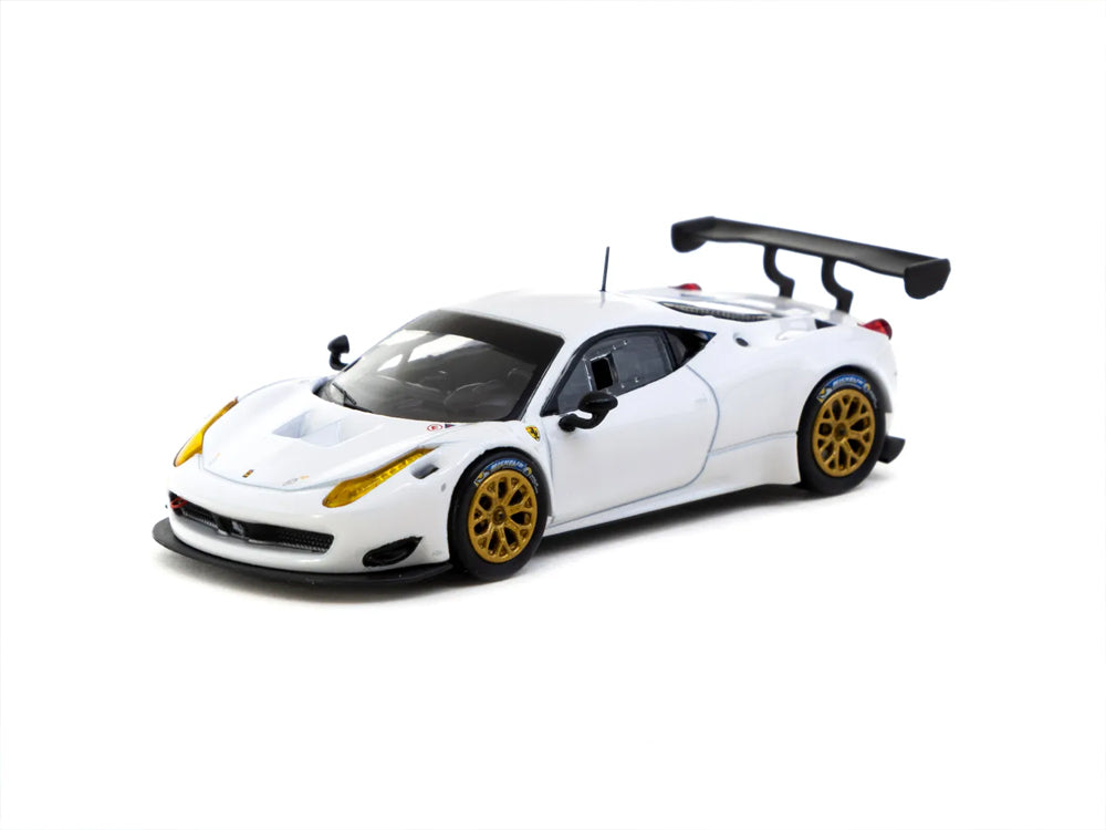 Tarmac Works 1/64 Ferrari 458 Italia GT3 White