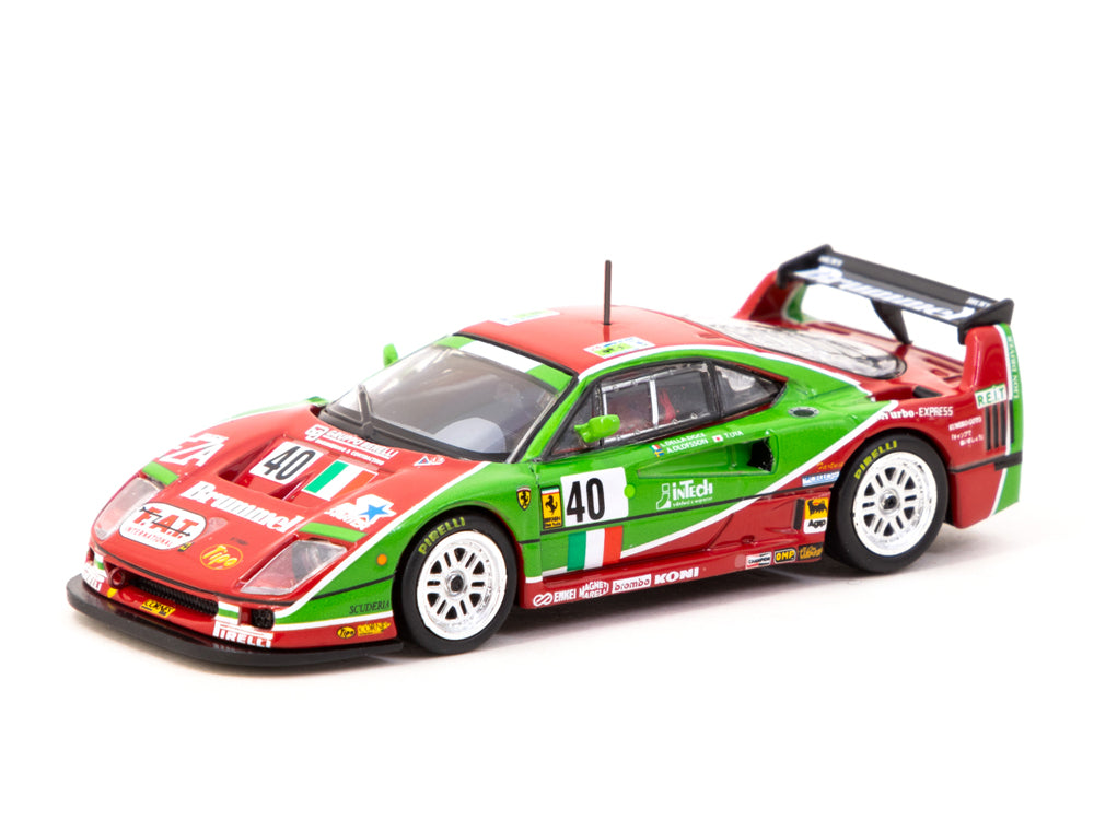 Tarmac Works 1/64 Ferrari F40 LM 24 Hour Le Mans 1995 - A. Olofsson / L. Della Noce / T. Ota - Diecast Toyz Australia