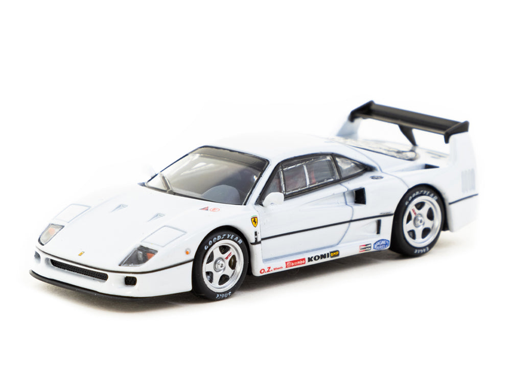 Tarmac Works 1/64 Ferrari F40 Lightweight White - Diecast Toyz Australia