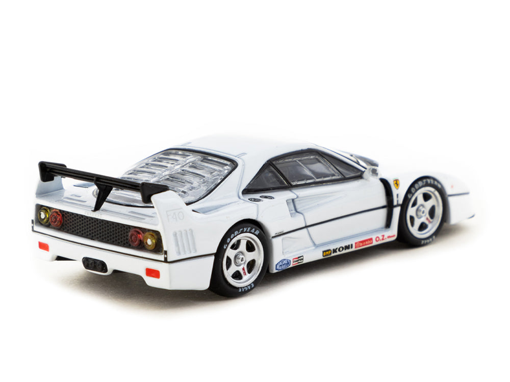 Tarmac Works 1/64 Ferrari F40 Lightweight White - Diecast Toyz Australia