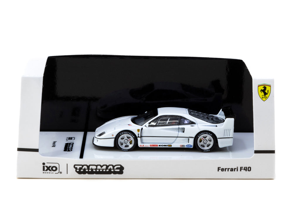Tarmac Works 1/64 Ferrari F40 Lightweight White - Diecast Toyz Australia