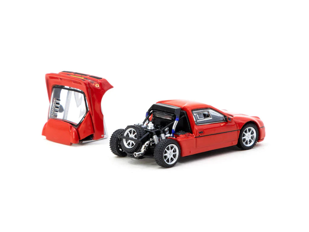 Tarmac Works 1/64 Ford RS200 Red