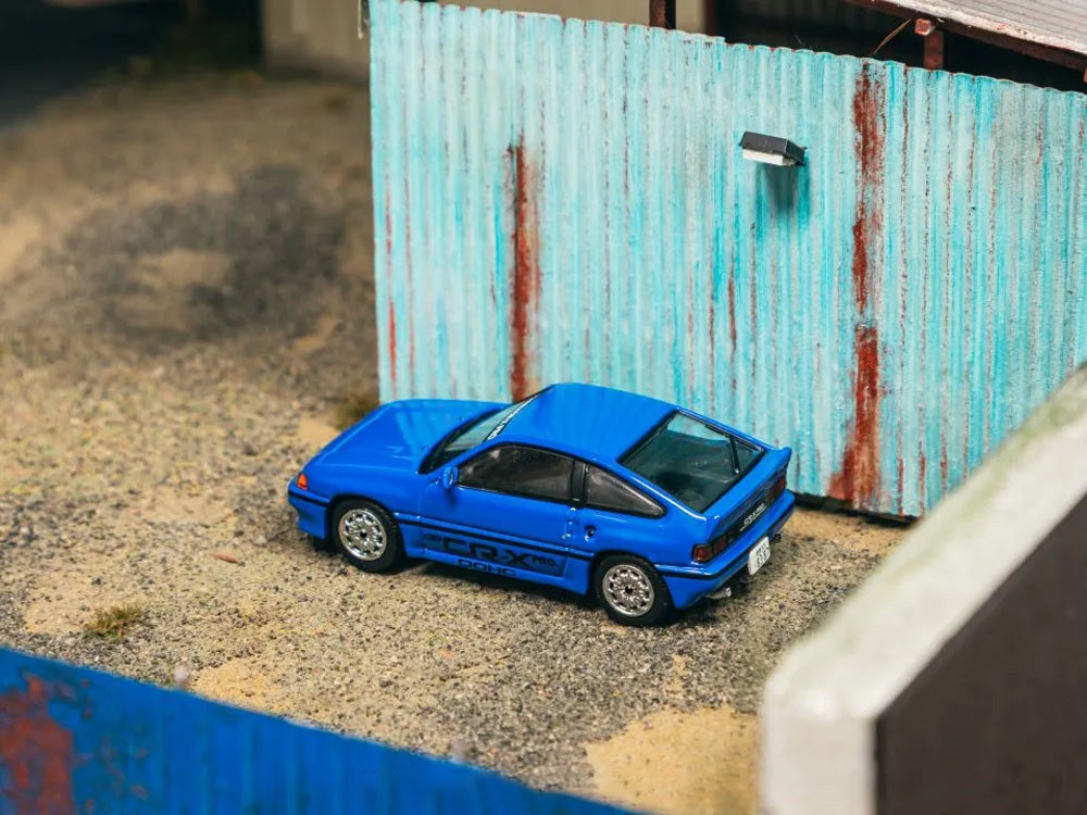 Tarmac Works 1/64 Honda Ballade Sports Mugen CR-X Pro Blue