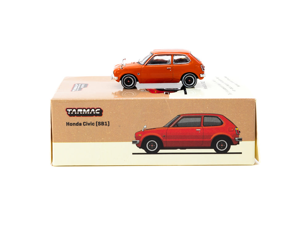 Tarmac Works 1/64 Honda Civic SB1 Orange - Diecast Toyz Australia