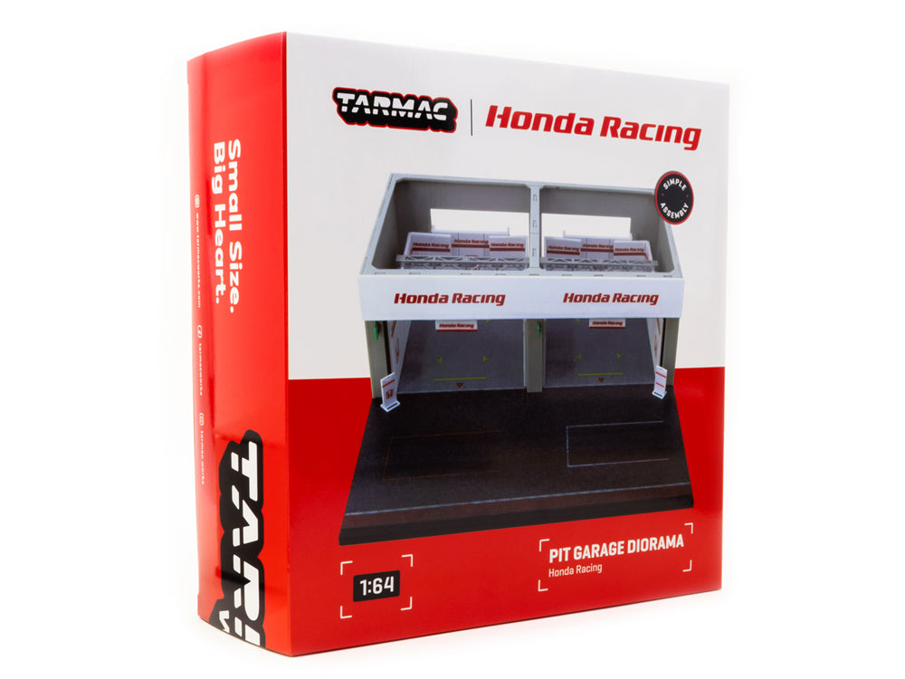 Tarmac Works 1/64 Honda Racing Pit Garage Diorama - Diecast Toyz Australia