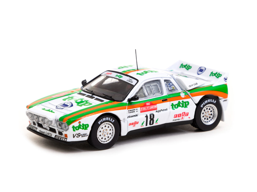 Tarmac Works 1/64 Lancia 037 Sanremo 1983 with Opening Rear Cover & Painted Engine - Diecast Toyz Australia