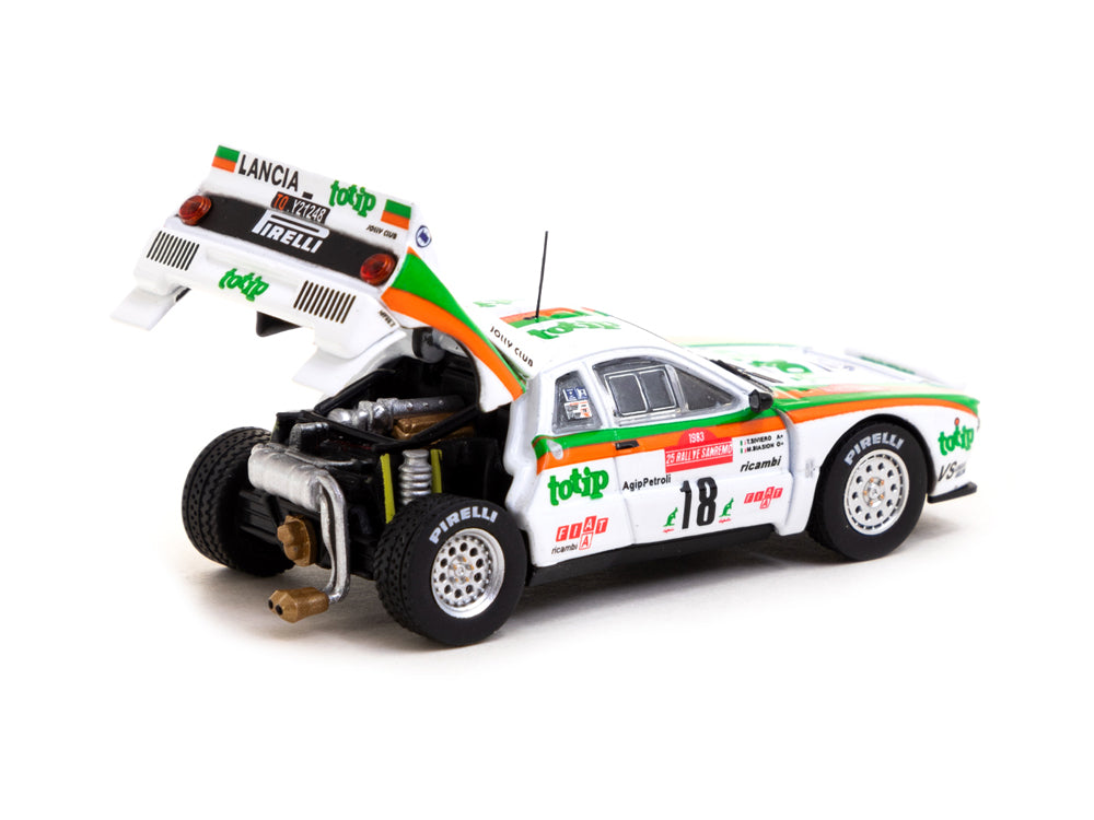 Tarmac Works 1/64 Lancia 037 Sanremo 1983 with Opening Rear Cover & Painted Engine - Diecast Toyz Australia