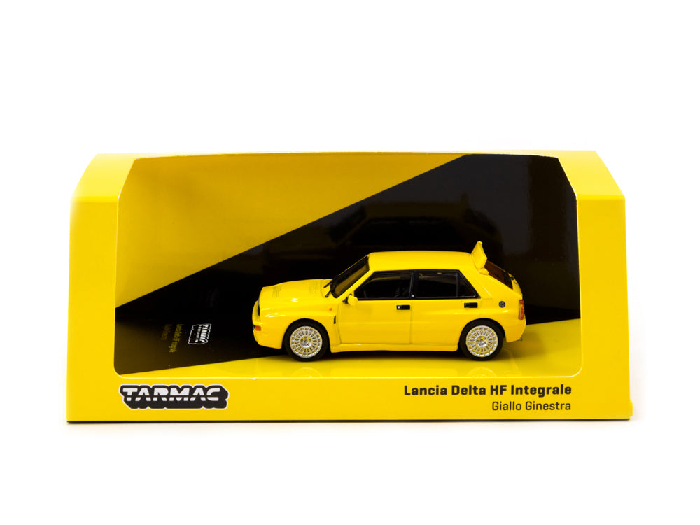 Tarmac Works 1/64 Lancia Delta HF Integrale Giallo Ginestra - Diecast Toyz Australia