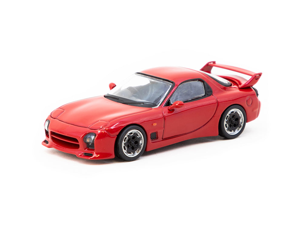 Tarmac Works 1/64 Mazda RX7 FD3S Mazdaspeed A-Spec ESDER Red