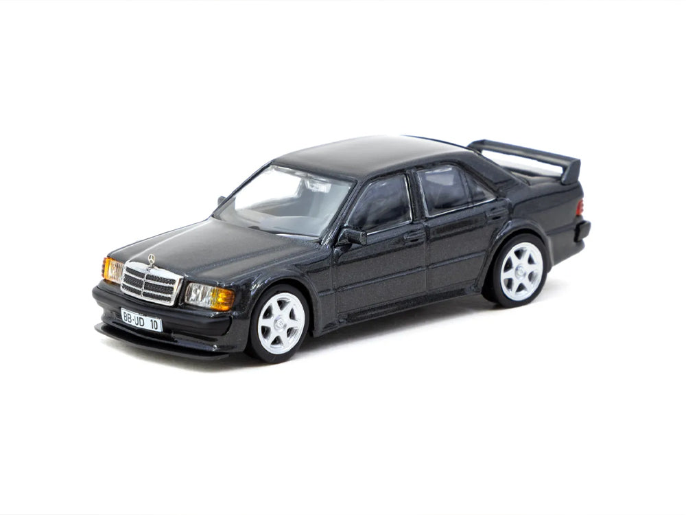 Tarmac Works 1/64 Mercedes 190E 2.5-16 EVO 1 Blue Black Metallic
