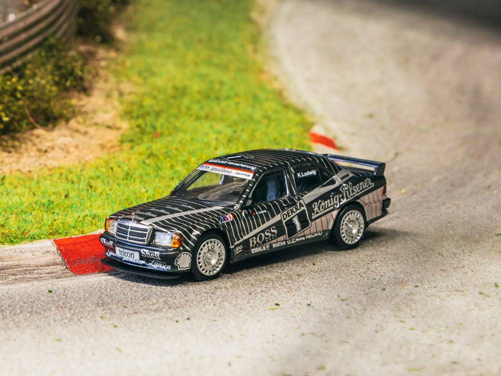 Tarmac Works 1/64 Mercedes 190E 2.5-16 EVO DTM 1989 Klaus Ludwig