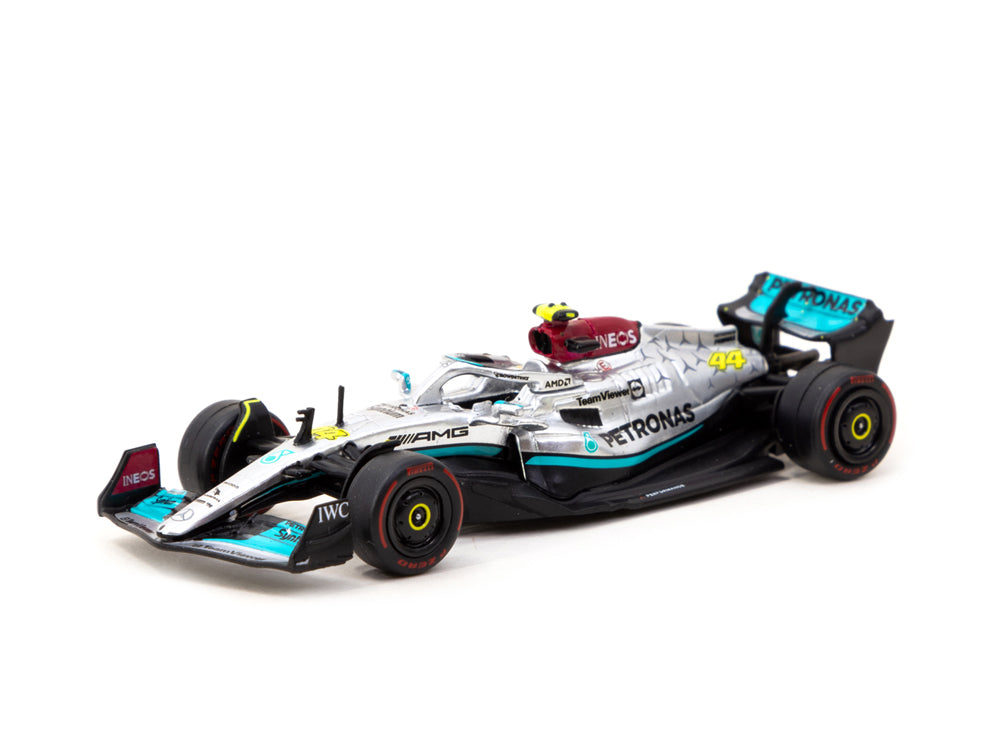 Tarmac Works 1/64 Mercedes AMG F1 W13 E Performance Sao Paulo Grand Prix 2022 Lewis Hamilton - Diecast Toyz Australia