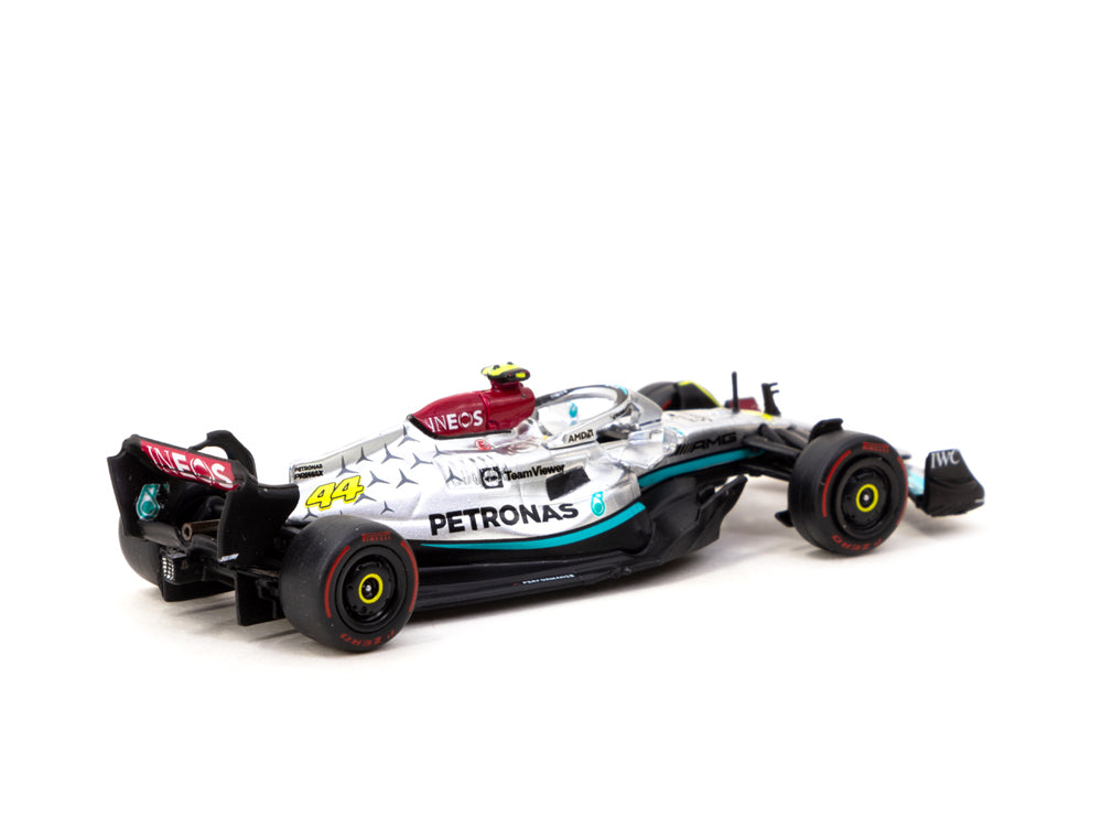 Tarmac Works 1/64 Mercedes AMG F1 W13 E Performance Sao Paulo Grand Prix 2022 Lewis Hamilton - Diecast Toyz Australia