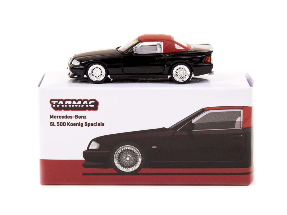 Tarmac Works 1/64 Mercedes Benz SL500 Koenig Specials Black - Diecast Toyz Australia