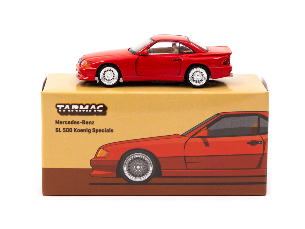 Tarmac Works 1/64 Mercedes Benz SL500 Koenig Specials Red - Diecast Toyz Australia
