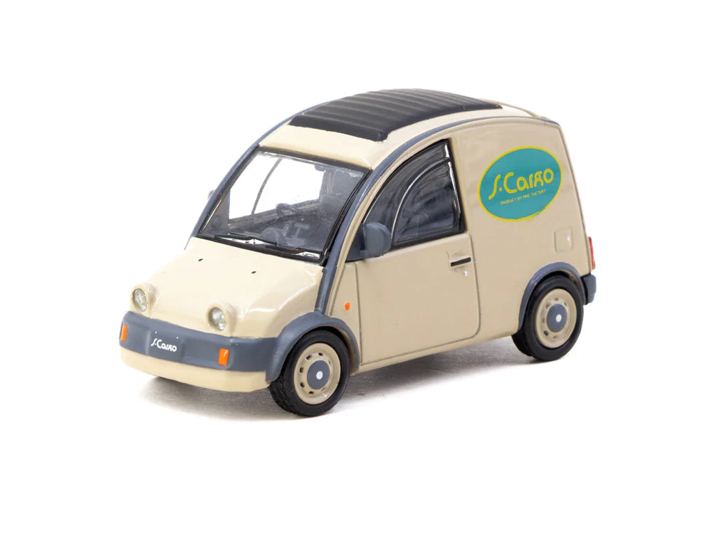 Tarmac Works 1/64 Nissan S-Cargo Presentation Model with Trading Card Combo