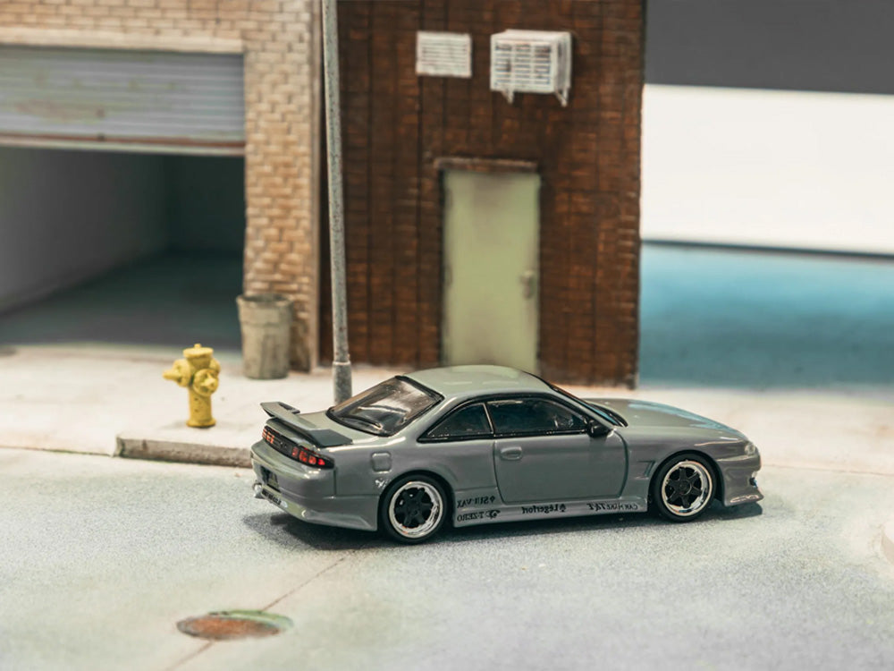 Tarmac Works 1/64 Nissan Silvia S14 Vertex Grey