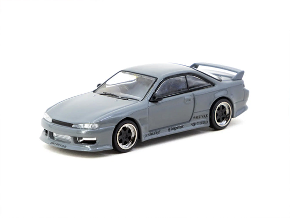 Tarmac Works 1/64 Nissan Silvia S14 Vertex Grey