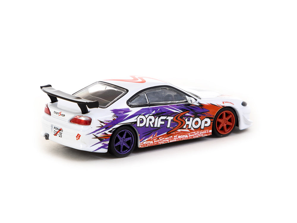 Tarmac Works 1/64 Nissan Silvia S15 Vertex DriftShop European Drift Championship - Diecast Toyz Australia