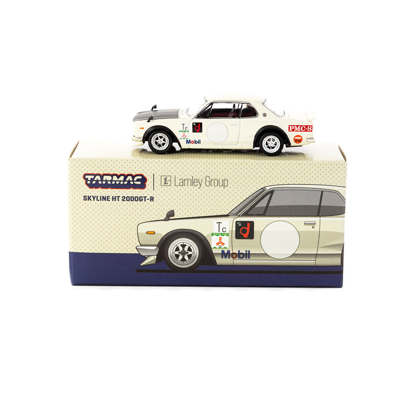 Tarmac Works 1/64 Nissan Skyine 2000 GT-R KPGC10 White Lamley Special Edition