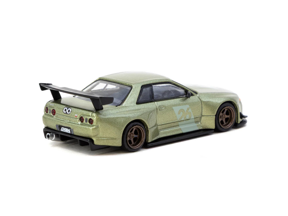 Tarmac Works 1/64 Nissan Skyline GTR R32 Widebody Millennium Jade TAS2026
