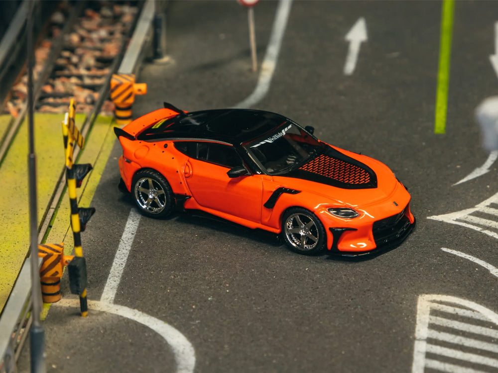 Tarmac Works 1/64 Nissan Veilside FFZ400 Fairlady Z Orange