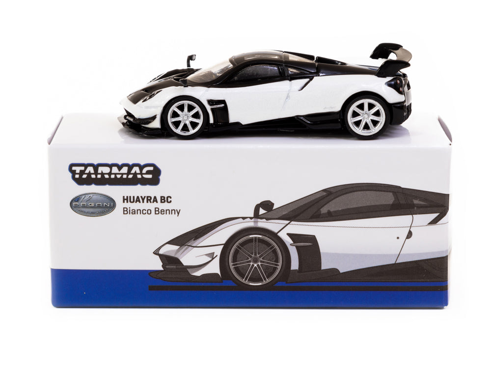 Tarmac Works 1/64 Pagani Huayra BC Bianco Benny - Diecast Toyz Australia