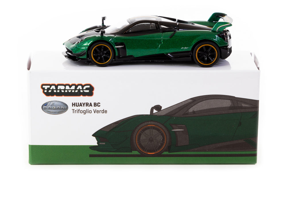 Tarmac Works 1/64 Pagani Huayra BC Trifoglio Verde - Diecast Toyz Australia