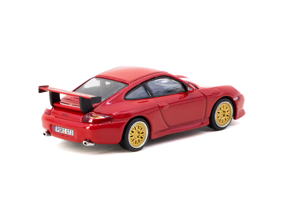 Tarmac Works 1/64 Porsche 911-996 GT3 Red