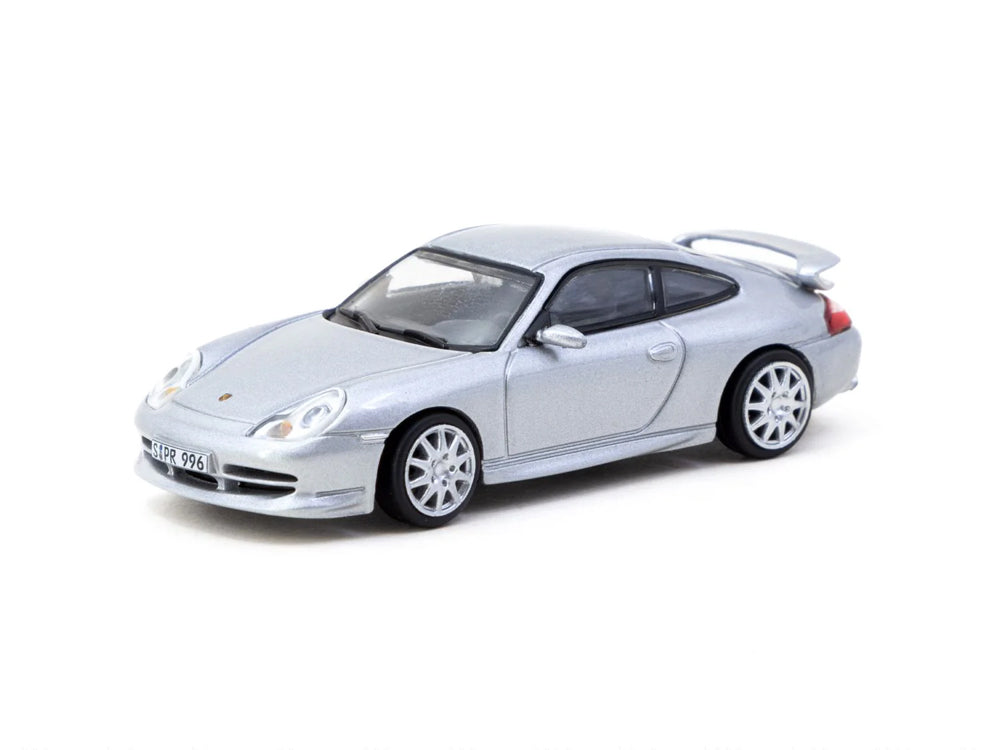 Tarmac Works 1/64 Porsche 911-996 GT3 Silver
