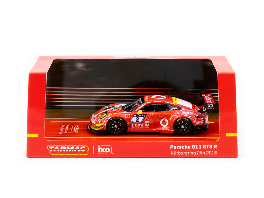 Tarmac Works 1/64 Porsche 911 GT3R Nurburgring 24Hr 2018 - Diecast Toyz Australia