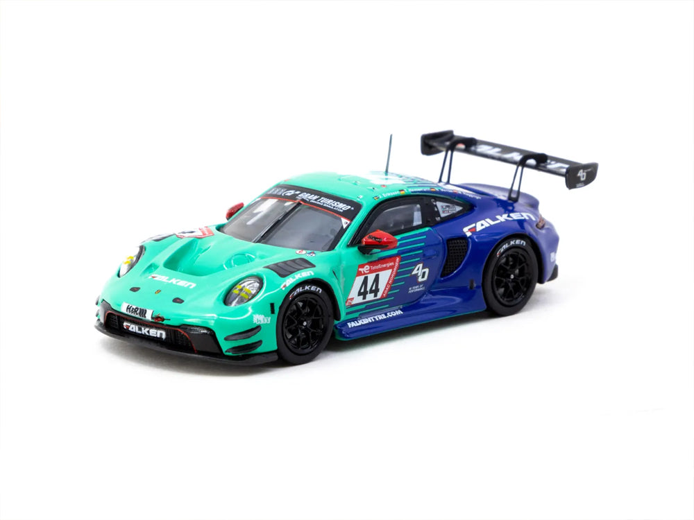 Tarmac Works 1/64 Porsche 911 GT3 R Nurburgring 24Hr 2023 J. Eriksson / T. Heinemann / N. Menzel / M. Ragginger