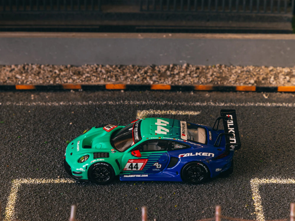 Tarmac Works 1/64 Porsche 911 GT3 R Nurburgring 24Hr 2023 J. Eriksson / T. Heinemann / N. Menzel / M. Ragginger