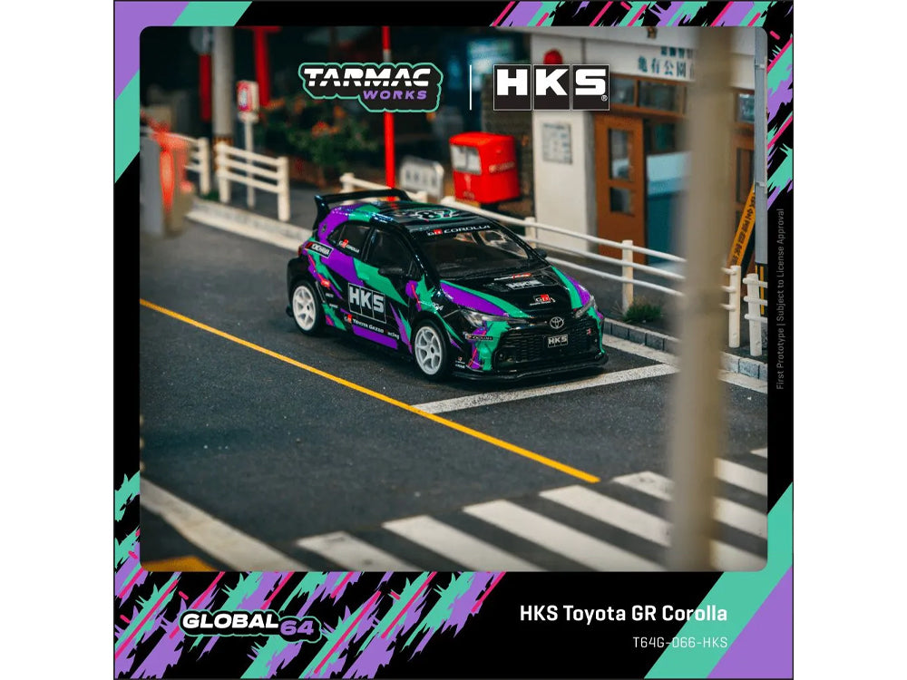 Tarmac Works 1/64 Toyota GR Corolla HKS