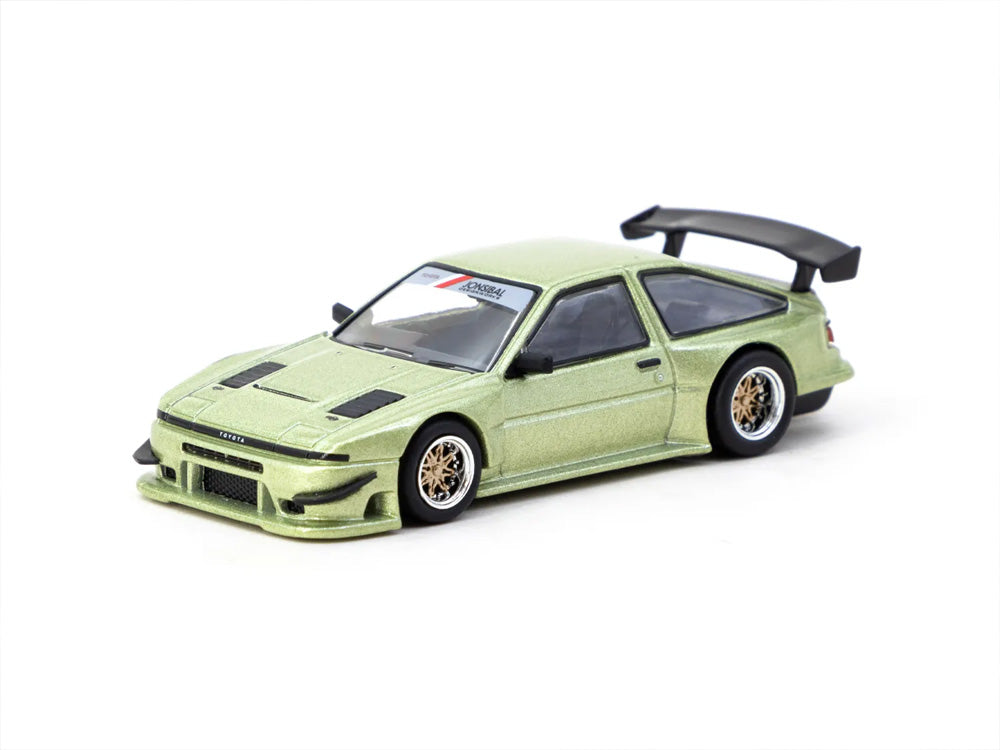 Tarmac Works 1/64 Toyota Sprinter Trueno AE86 Widebody Green