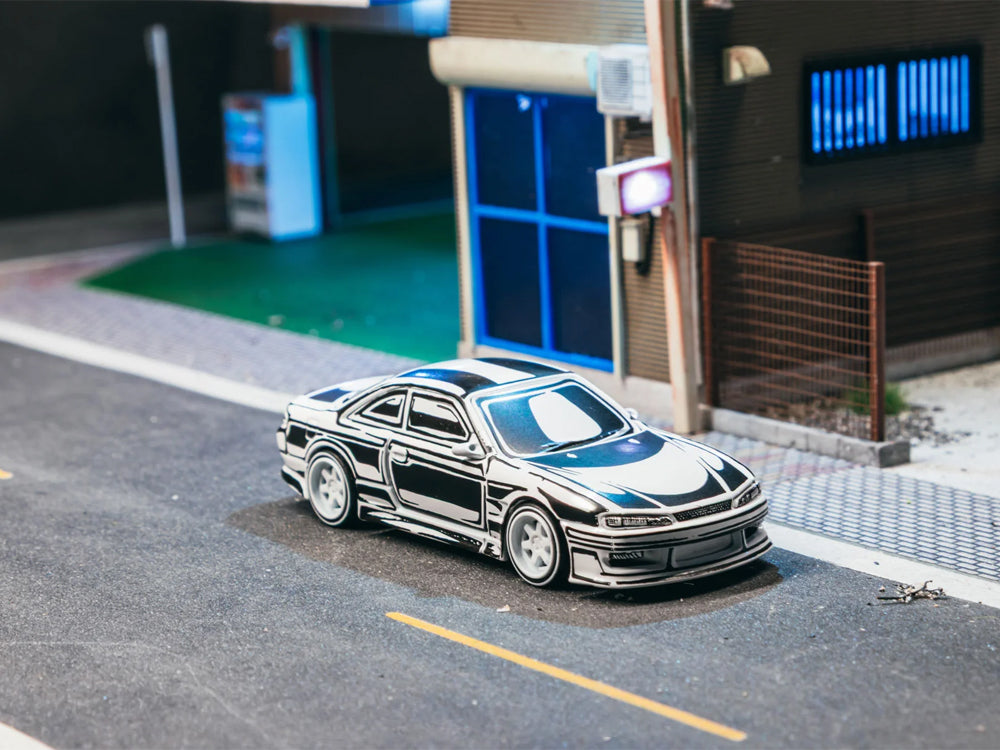 Tarmac Works 1/64 Vertex Silvia S14 White Designed by Joshua Vides