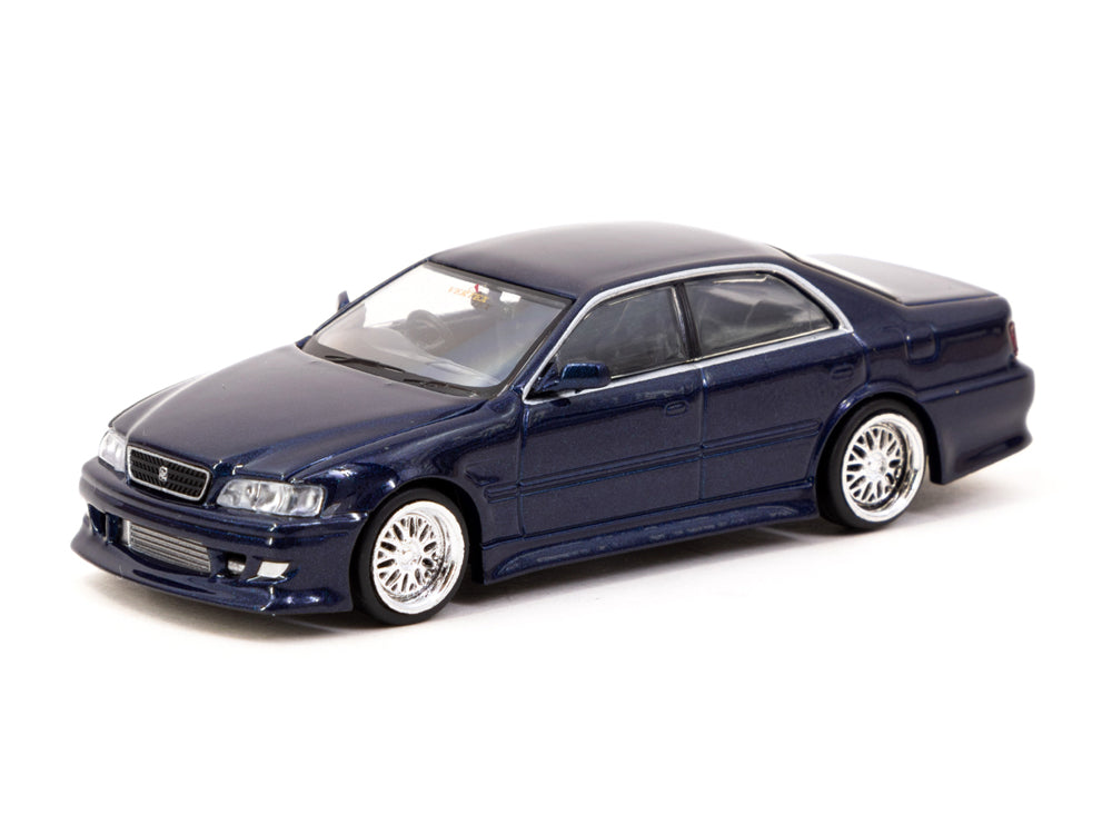 Tarmac Works 1/64 Vertex Toyota Chaser JZX100 Blue Metallic - Diecast Toyz Australia