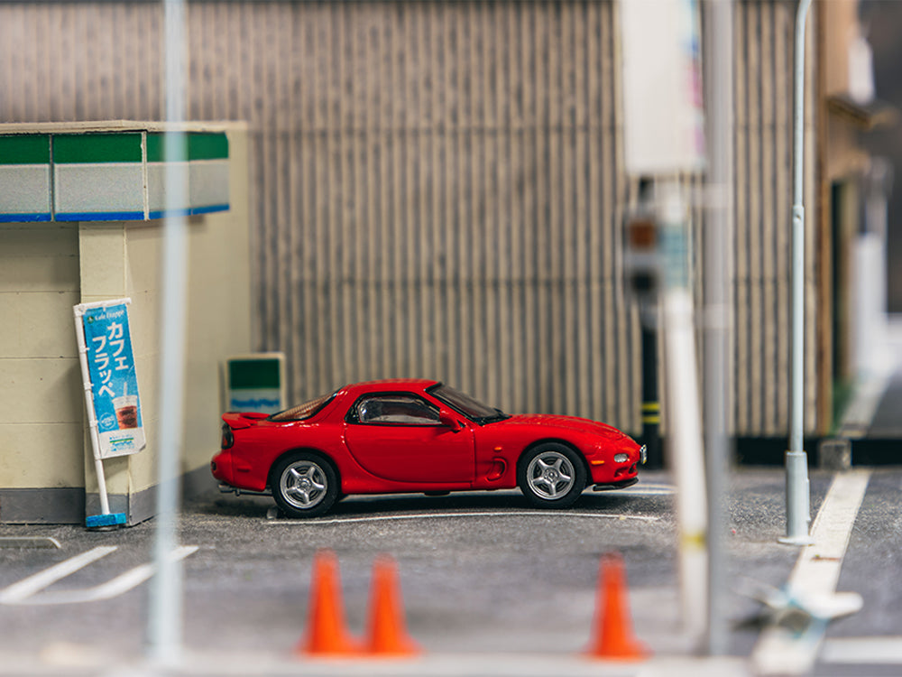 Tarmac Works x J Collection 1/64 Mazda FD3S RX7 Red - Diecast Toyz Australia