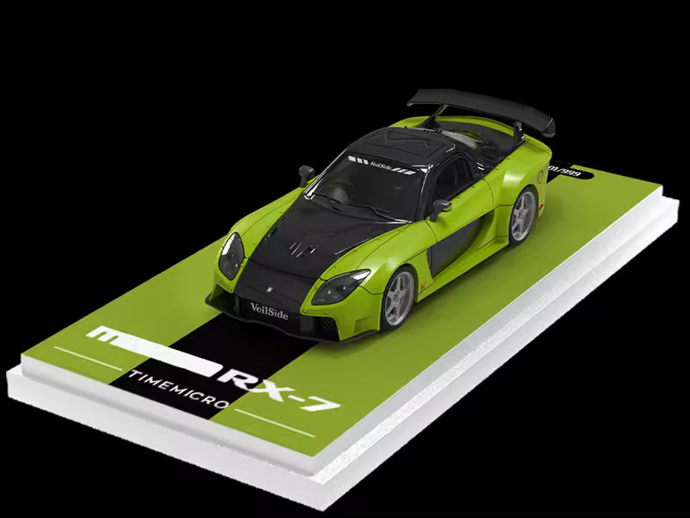 Time Model 1/64 Mazda RX7 FD3S Veilside Kit Black/Green