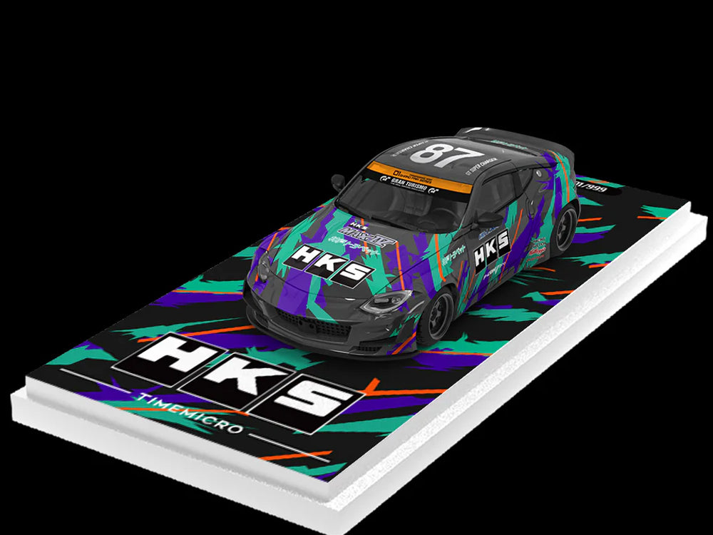 Time Model 1/64 Nissan 400Z HKS Livery Car Only