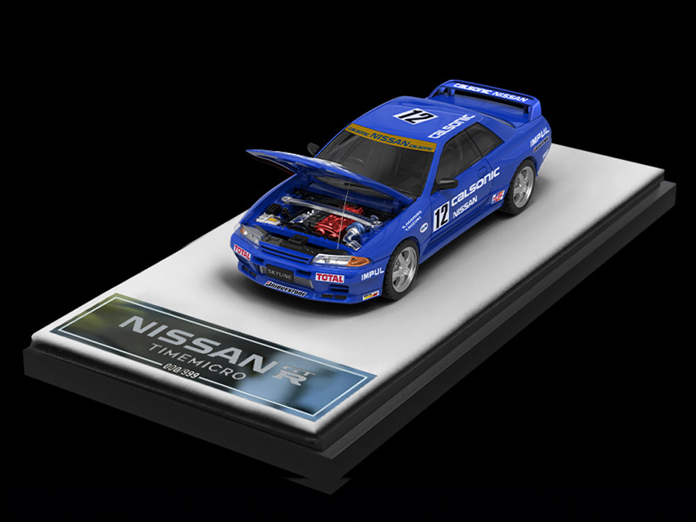 Time Model 1/64 Nissan Skyline GTR R32 Calsonic Car Only - Diecast Toyz Australia