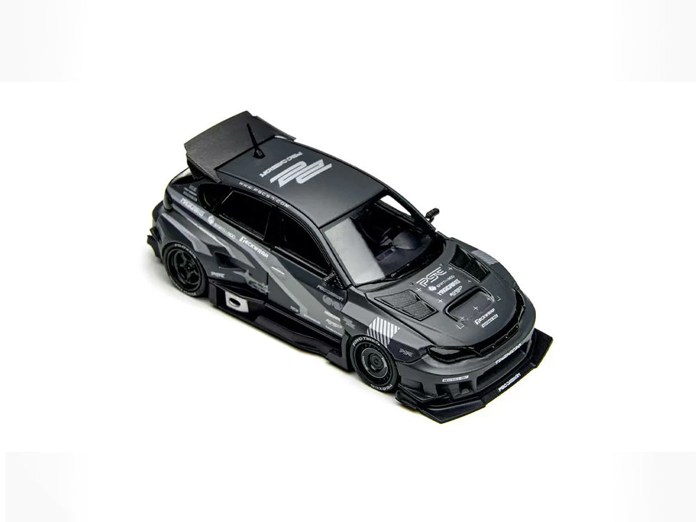 Time Model x PSC 1/64 Subaru Impreza Raid Gray