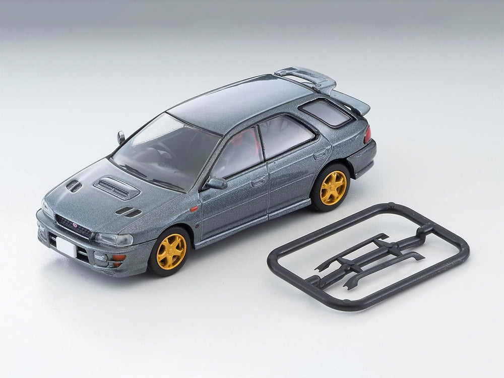 Tomica Subaru Impreza Pure Sports Wagon WRX STI Ver V 1998 Grey - Diecast Toyz Australia