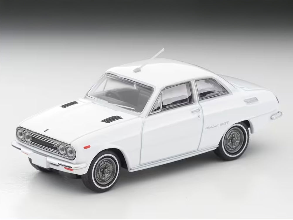 Tomica TLVN Isuzu 1970 Bellett 1800GT White - Diecast Toyz Australia