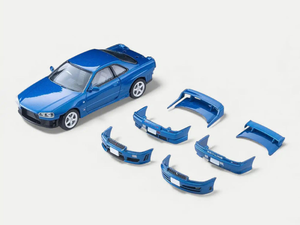 Tomica TLVN 1/64 Nissan Skyline 25GT-T with Accessories Blue
