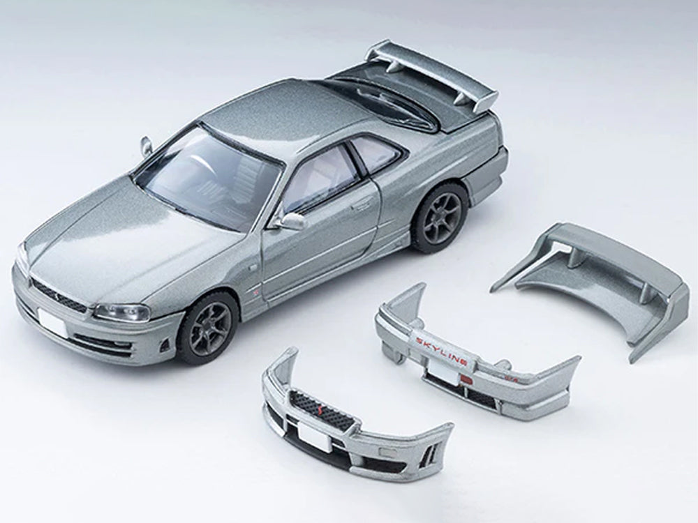 Tomica TLVN 1/64 Nissan Skyline 25GT-T with Accessories Silver